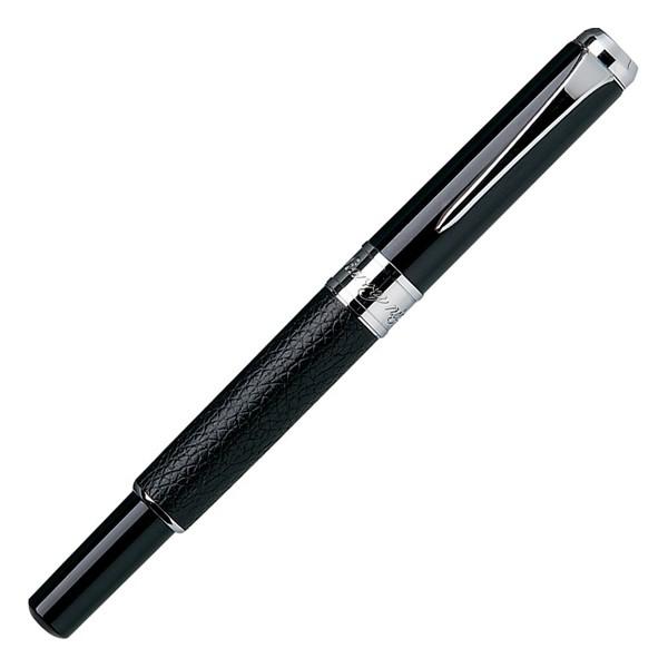 (取り寄せ品)呉竹 Kuretake くれ竹万年毛筆 スターリーナイト 本革 黒