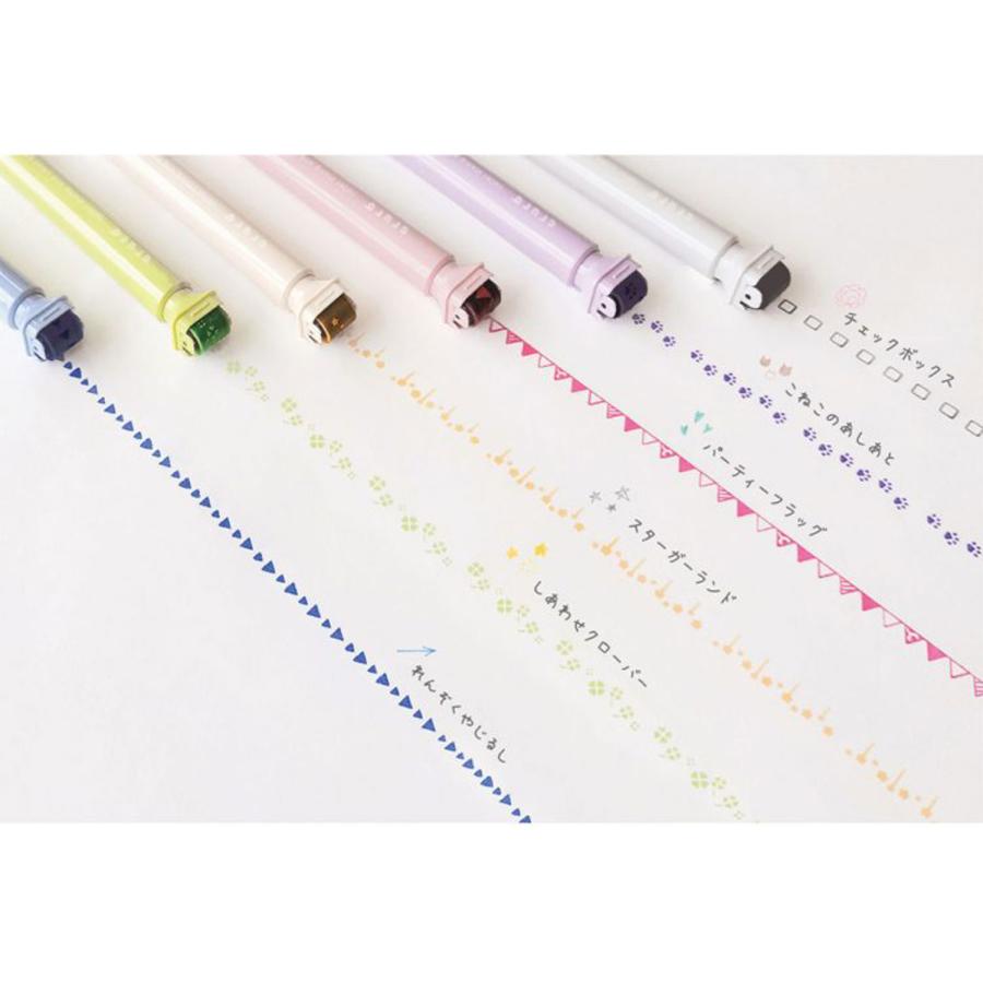 クツワ カラースタンプペン cruro クルロ DE017 全6種から選択 | クツワ | 05