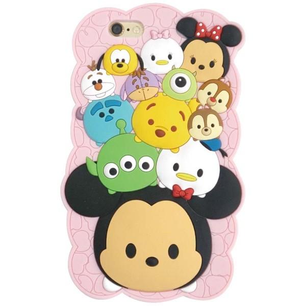 ディズニー ツムツム Iphone6s Iphone6 対応シリコンジャケット ピンク Dn 270pk こまもの本舗 Yahoo 店 通販 Yahoo ショッピング