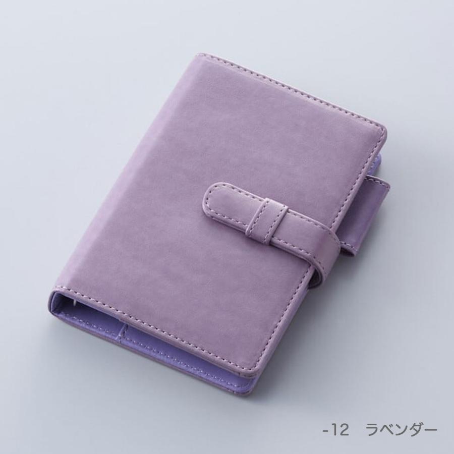 最大P17％ GulfStream ガルフストリーム 6穴バインダー手帳 ミニ6サイズ mini6 4色から選択 | PILOT（文具） | 03