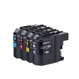 (取り寄せ品)ブラザー工業 純正インク LC217/215 インクカートリッジ 大容量4色セット LC217/215-4PK DCP-J4220N