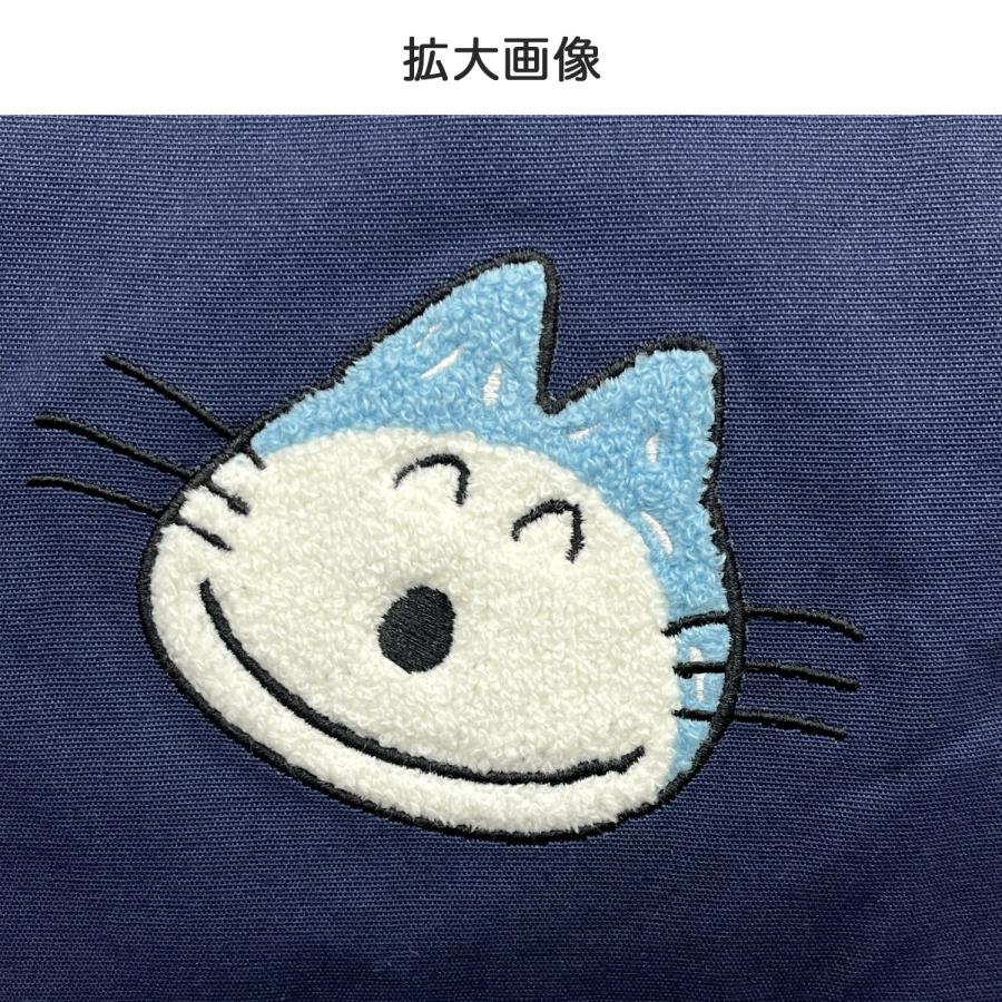 サンスター文具 sun-star 11ぴきのねこ サガラ刺繍巾着 S23341 かお