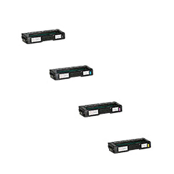 リコー用 トナーP C300H リサイクルトナー 4色セット (514229 514230 514231 514232) (メーカー直送品) P C301 301SF