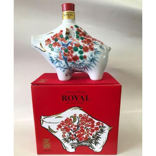 サントリーウイスキーローヤル12年 干支ボトル 2007年亥年｜Yahoo