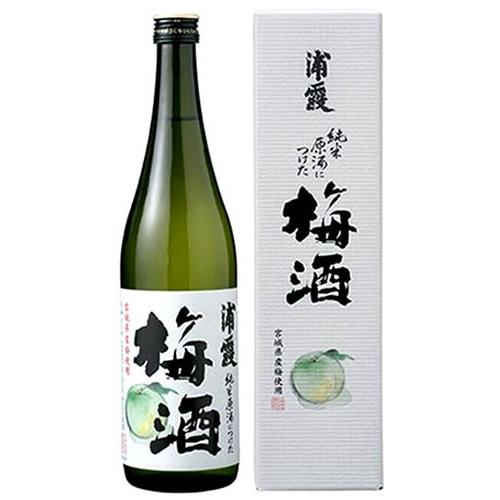 浦霞　純米原酒につけた梅酒720ml｜komasan