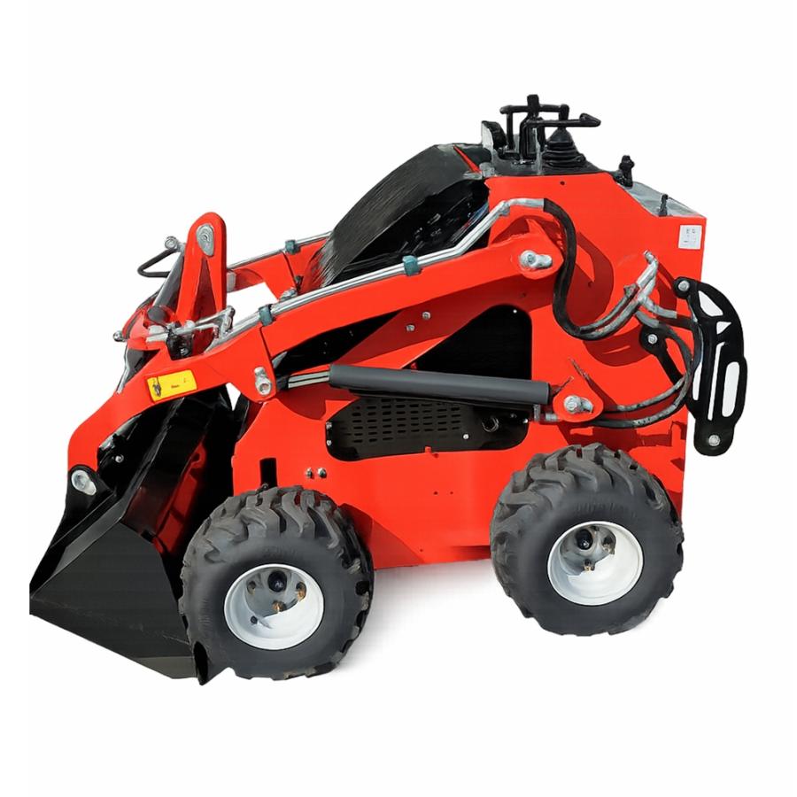 ミニローダー ガソリンエンジン バケット幅100mm 型式KM300 立ち乗りステップ付 除雪 堆肥 : KOMATSUMARKET - 通販 ...