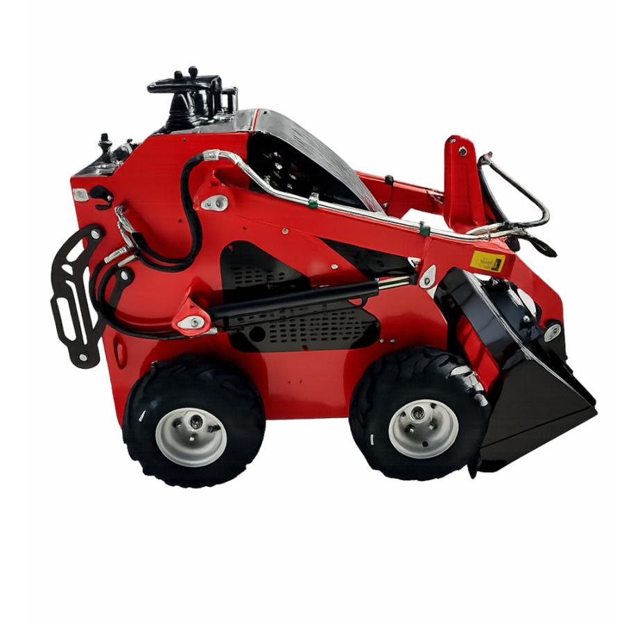 ミニローダー ガソリンエンジン バケット幅100mm 型式KM300 立ち乗りステップ付 除雪 堆肥 : KOMATSUMARKET - 通販 ...