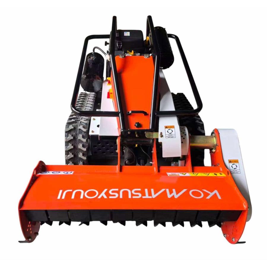 ハンマーナイフラジコン草刈機 新型リモコン 刈幅1000mm 25馬力 刈高20