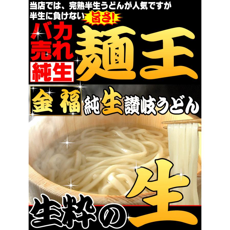 金福純生 讃岐うどん ！1人前食べ切り個包装タイプ！5食セット