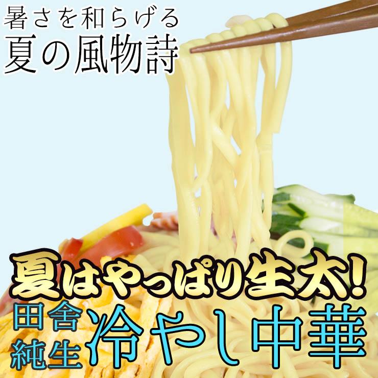 讃岐太麺 純生田舎 冷やし中華 3人前 瀬戸内レモンつゆセット（大ボリューム1人前130g×3食 つゆ付） 送料無料｜komatuyamenbox｜06