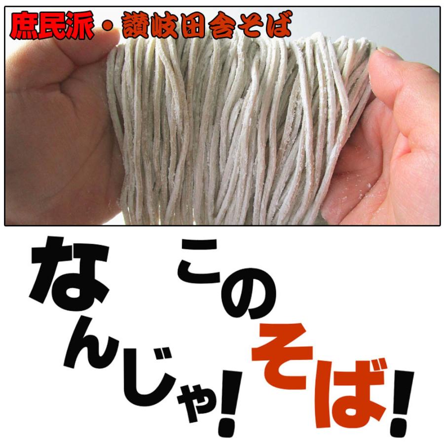 純生 讃岐田舎 そば 600g 6人前つゆ付 200g×3袋 送料無料 ネコポス お試し 生そば 食品 得トクセール 特産品 激安 生麺 年越し 年末 年始｜komatuyamenbox｜06