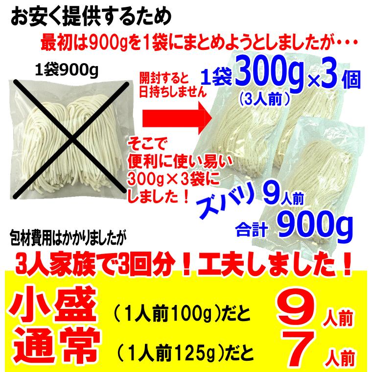 最安値挑戦商品！ 讃岐うどん 約9人前（300g×3袋） 圧倒的！ もちもち熟成麺 金福 純生うどん 並切麺 送料無料 ポイント消化 特産品 お試し グルメ 生麺｜komatuyamenbox｜06