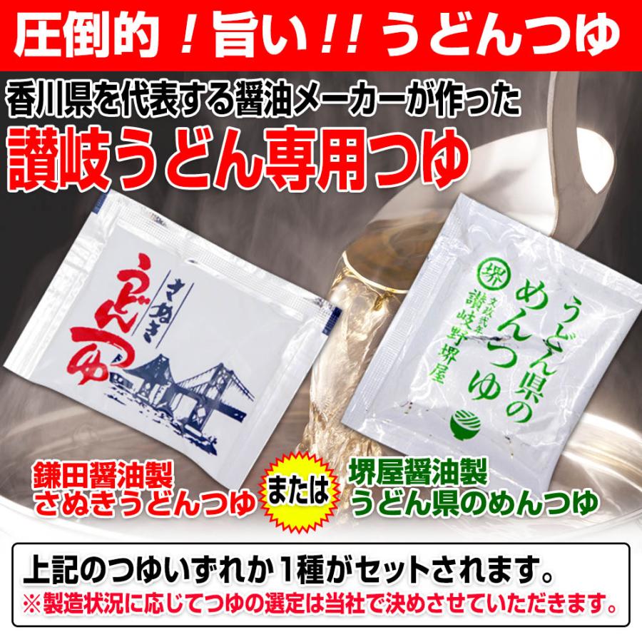 純生 讃岐 うどん ドーンと6食 便利な個包装 300g×2袋 600g 醤油 つゆ付 送料無料   得トクセール 特産品 訳あり｜komatuyamenbox｜08