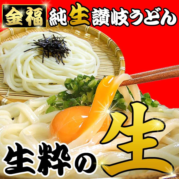 薬味3種＆醤油・つゆ付き 生讃岐うどん よくばりセット 750g 送料無料