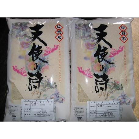 天使の詩 【令和6年産】天使の詩 送料無料 佐賀県産 5kg×2  
