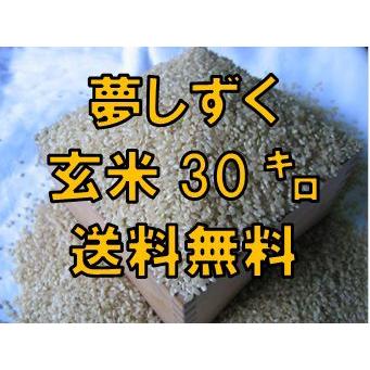 夢しずく 【令和6年産 】【1等米限定】夢しずく 玄米30kg 夢しずく 【令和6年産 】【1等米限定】夢しずく 玄米30kg