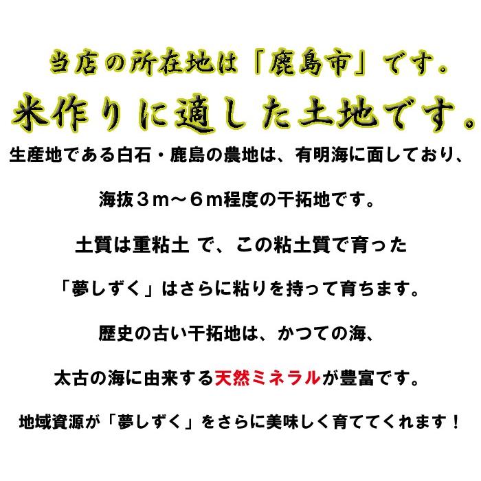 夢しずく 【令和6年産 】【1等米限定】夢しずく 玄米30kg 夢しずく 【令和6年産 】【1等米限定】夢しずく 玄米30kg