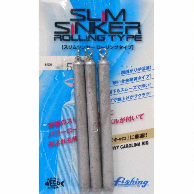 メール便可 加藤精工 スリムシンカー ローリングタイプ メール便発送可能重量は1000gまでです 米源釣具店 Yahoo 店 通販 Yahoo ショッピング