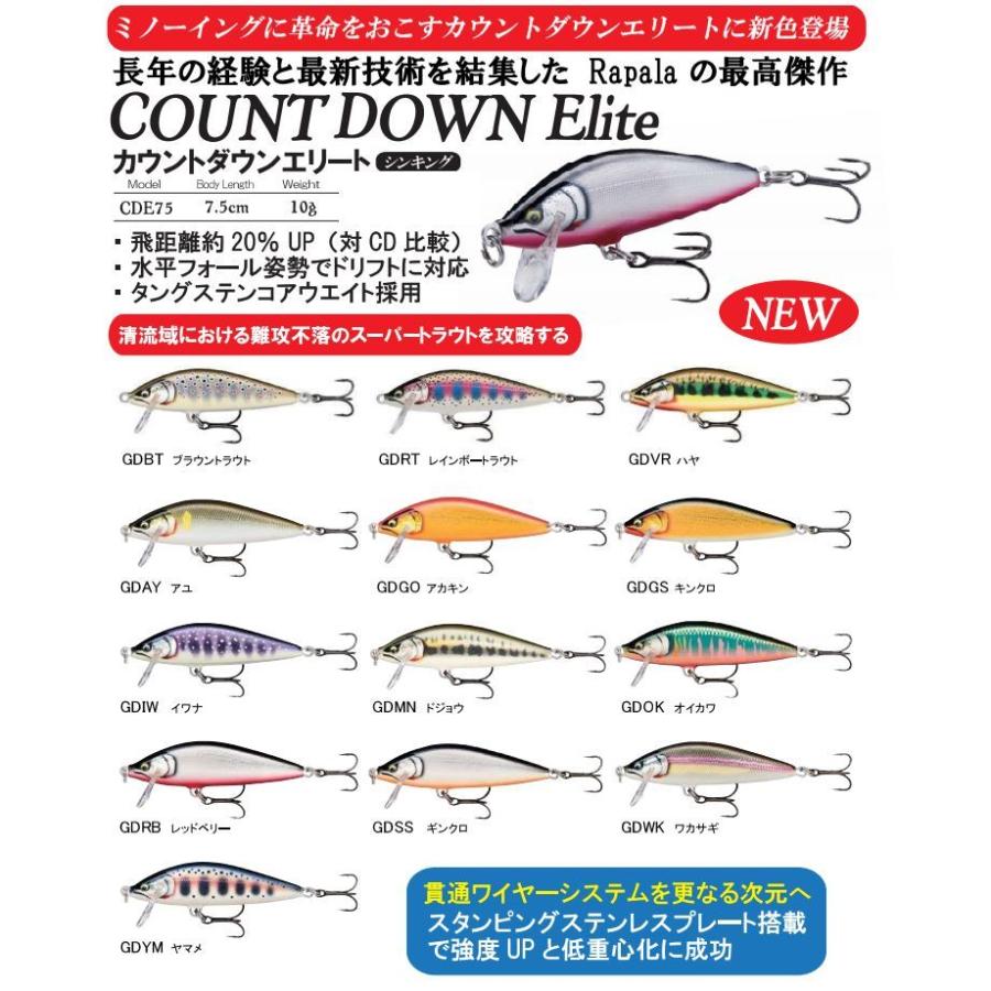 RaPaLa（ラパラ） 【メール便可】ラパラ カウントダウンエリート CDE75