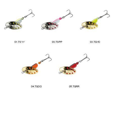 メール便可】スミス ARスピナー トラウトモデル トリックカラー 4.5g