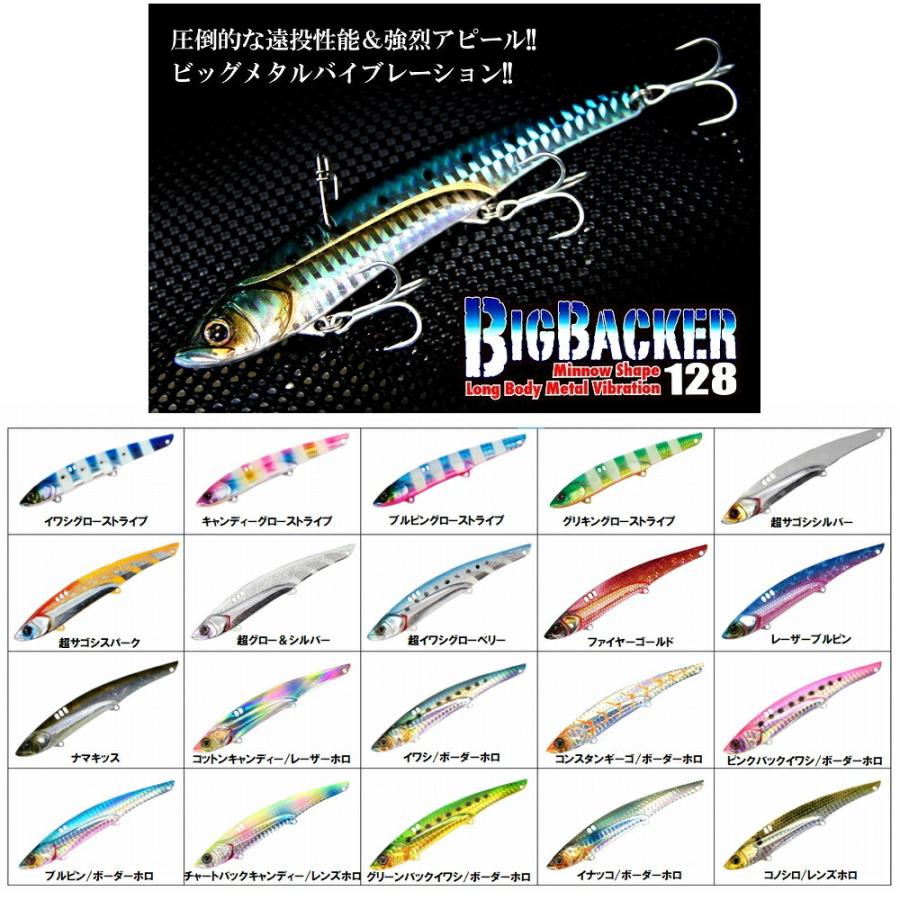ジャッカル　ルアーセット　ビッグバッカー メール便可】ジャッカル ビッグバッカー128 : 米源釣具店 Yahoo!店