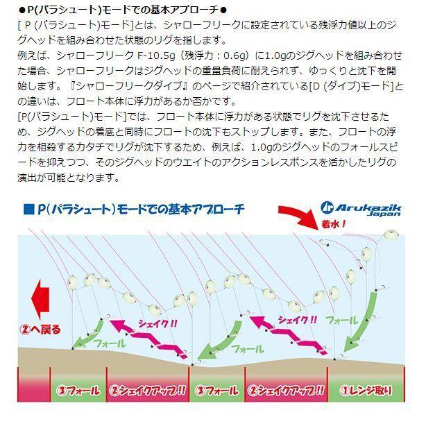 【メール便可】アルカジックジャパン シャローフリークF|komegen|05