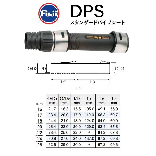 Fuji 【メール便可】Fuji【リールシート】スタンダードパイプシート