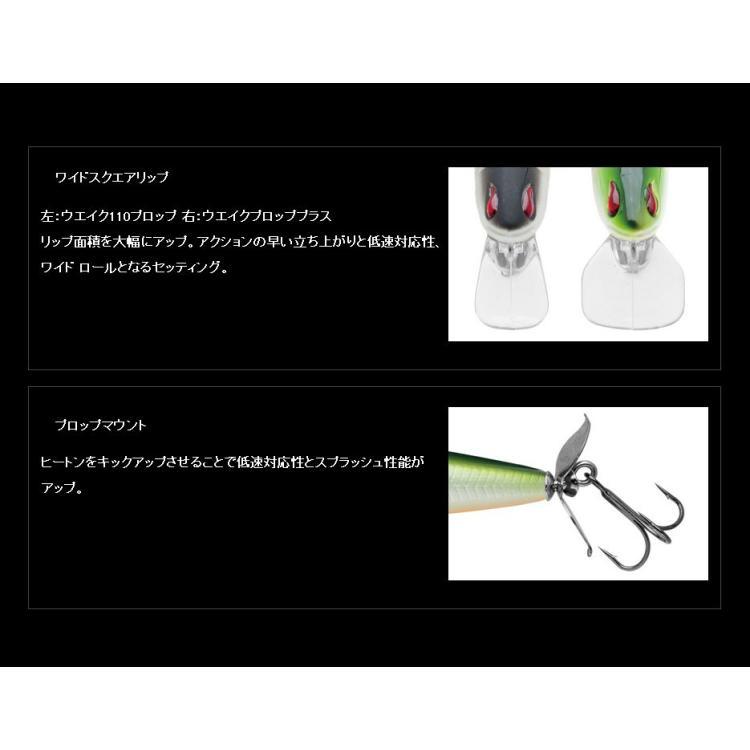 NORIES（ノリーズ） レイダウンミノー ウエイクプロッププラス【メール