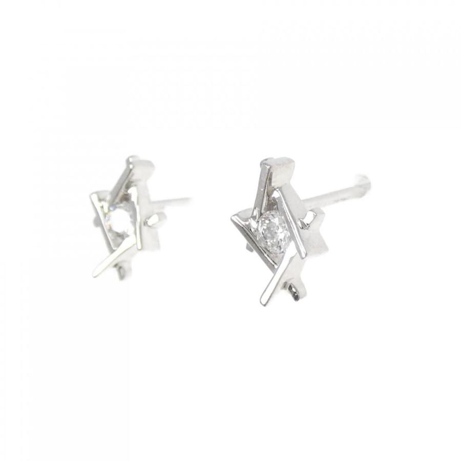 K18WG ダイヤモンド ピアス 0.14CT : KOMEHYO ONLINESTORE Yahoo!店 