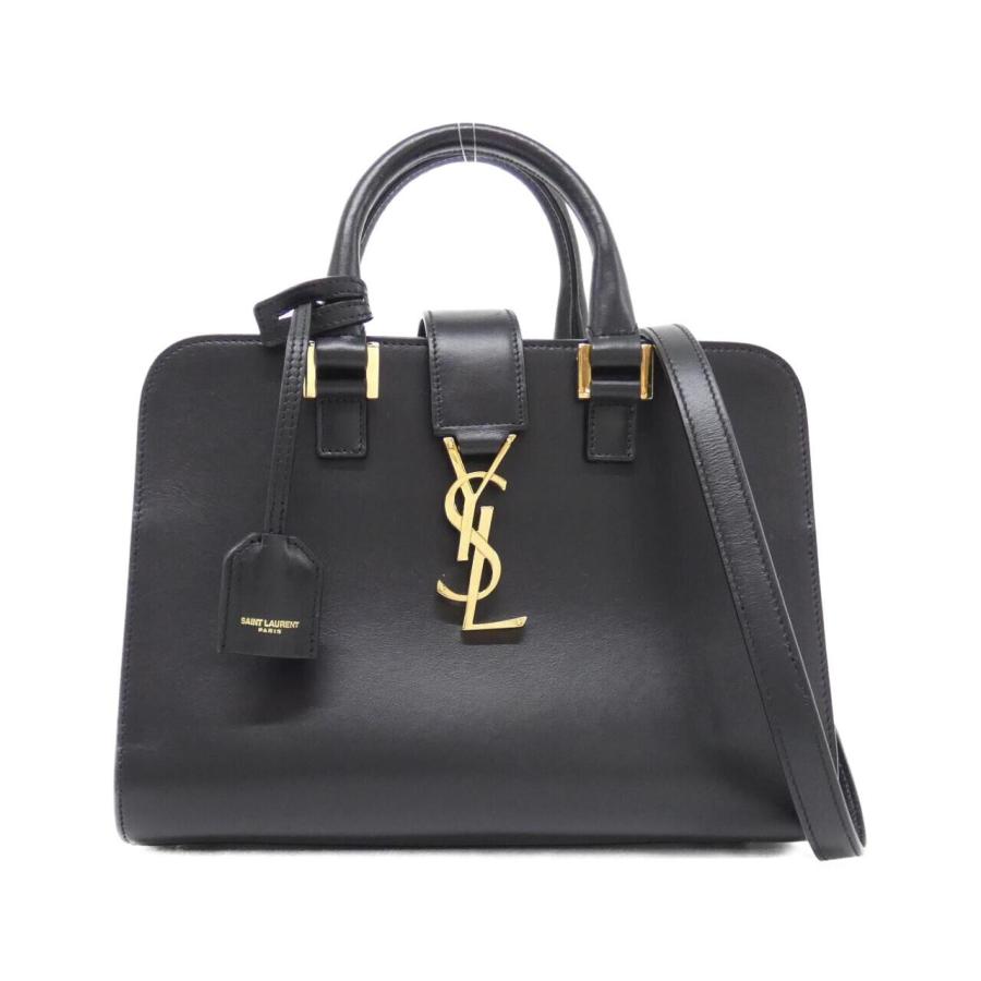 つちこ サンローラン ベイビーカバス ネイビー サンローラン SAINT LAURENT ハンドバッグ ショルダーバッグ カバス
