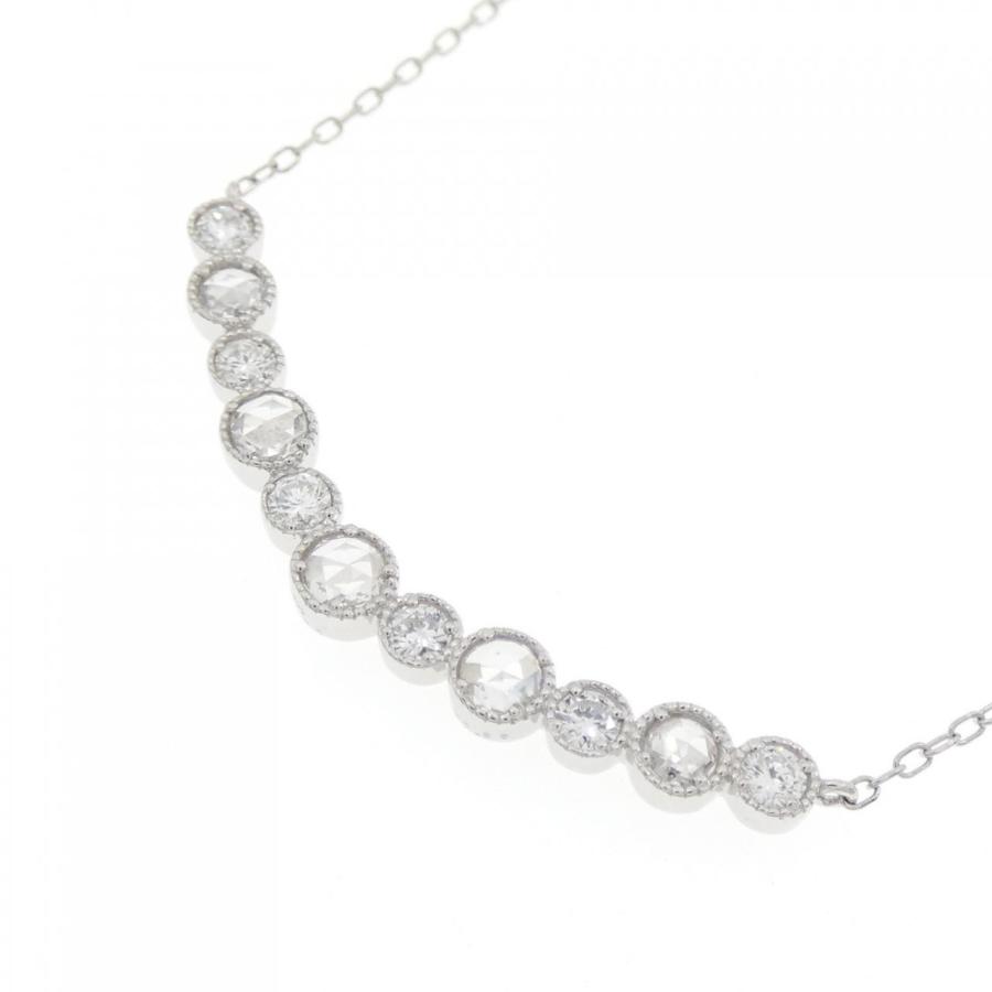 PT900/PT850 ダイヤモンド ネックレス 0.30CT : KOMEHYO ONLINESTORE