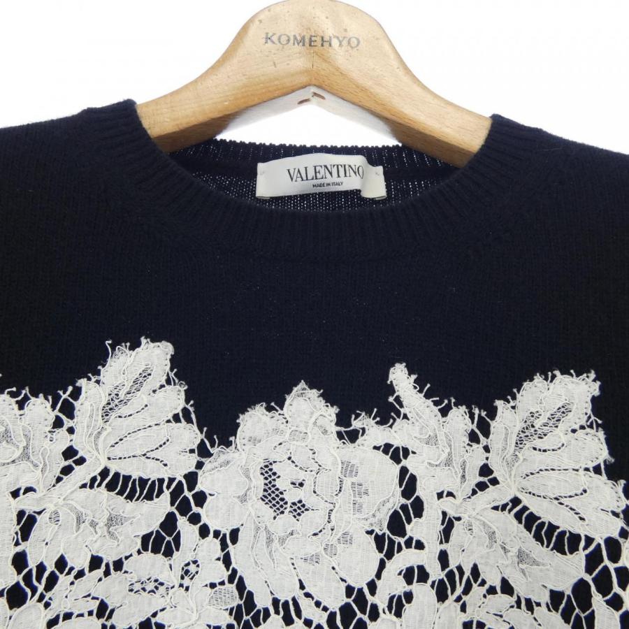 極美品✨Valentino ニット 40 ブラック ウール カシミヤ混イタリア製 ヴァレンティノ VALENTINO ニット : KOMEHYO ONLINESTORE Yahoo!店