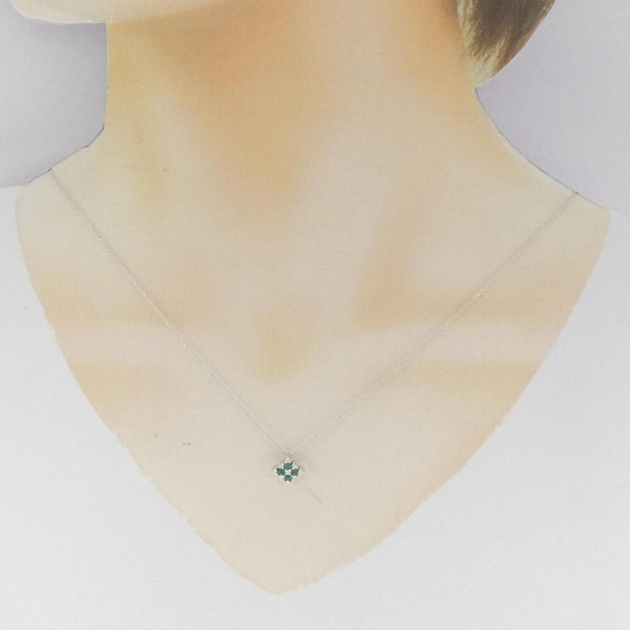 K18WG エメラルド ネックレス 0.25CT : KOMEHYO ONLINESTORE Yahoo!店 