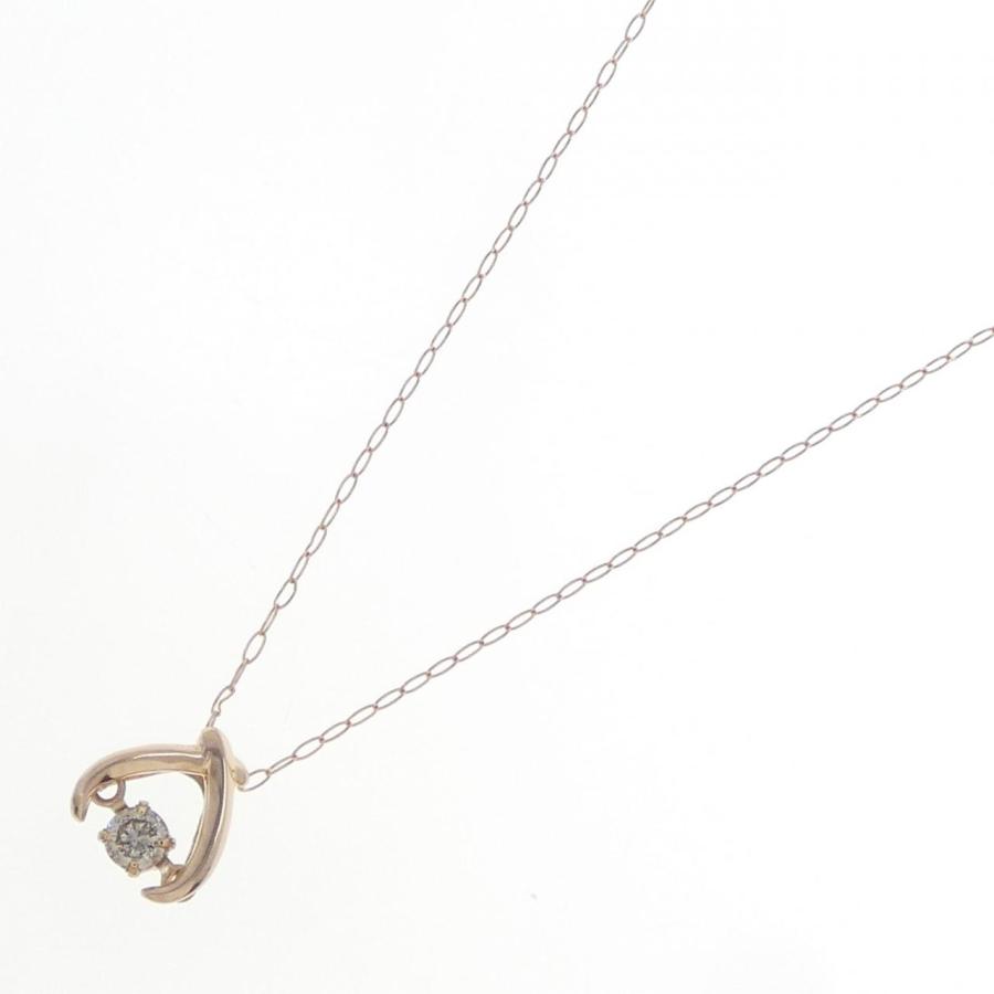 K18PG ダイヤモンド ネックレス 0.08CT : KOMEHYO ONLINESTORE Yahoo 