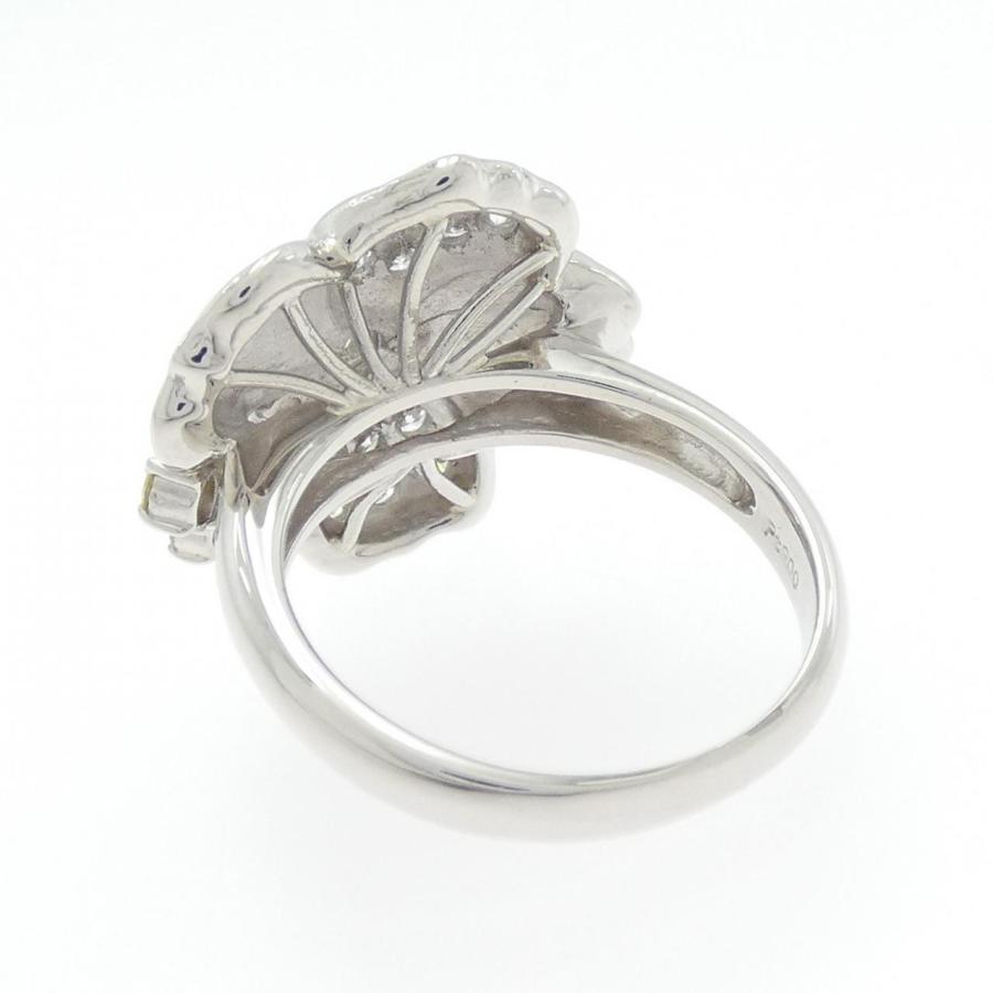 PT900 フラワー ダイヤモンド リング 0.77CT : KOMEHYO ONLINESTORE