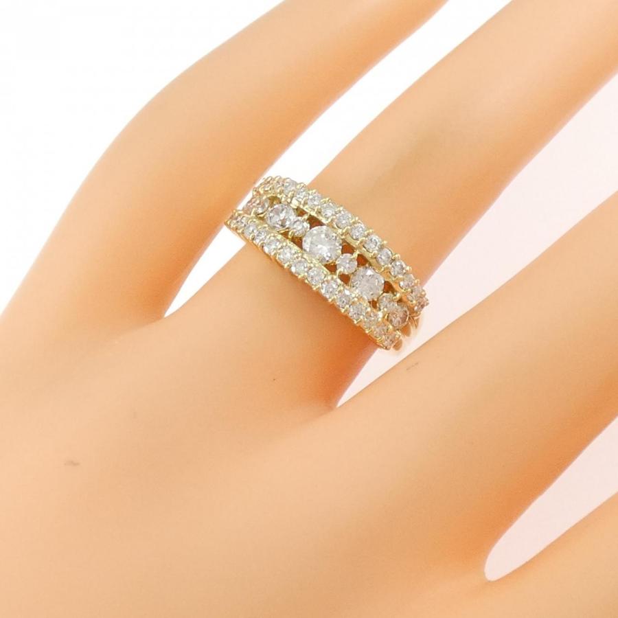 K18YG ダイヤモンド リング 1.039CT : KOMEHYO ONLINESTORE Yahoo!店 