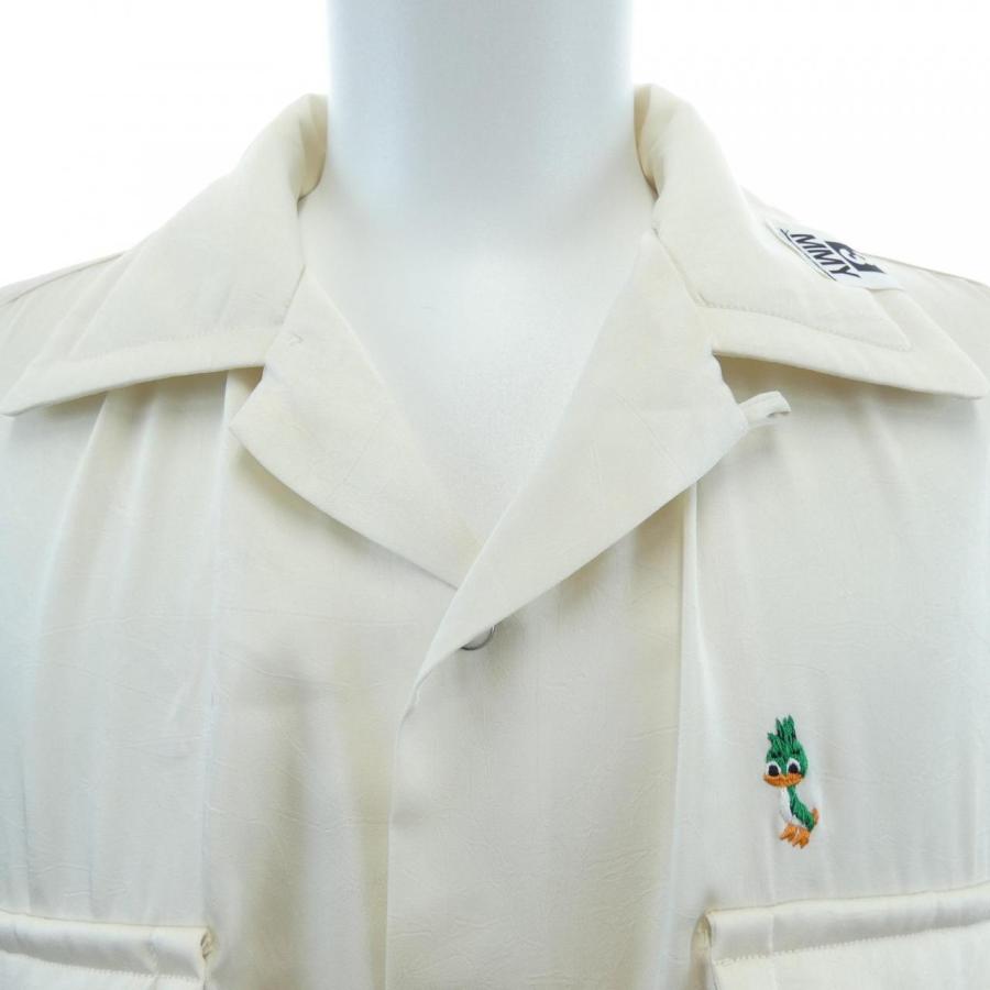 Maison MIHARA YASUHIRO サテンシャツ J13SH186 メゾンミハラヤスヒロ MAISON MIHARA YASUHI J13SH186 シャツ