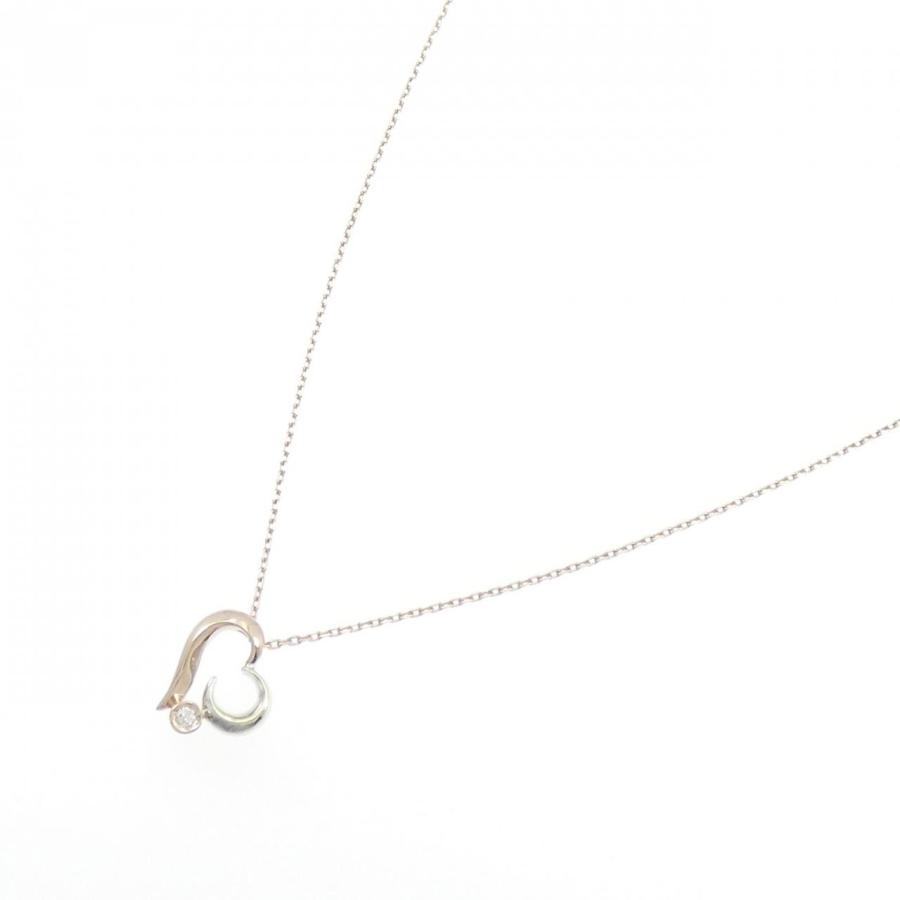 スタージュエリー ハート ダイヤモンド ネックレス 0.01CT : KOMEHYO 