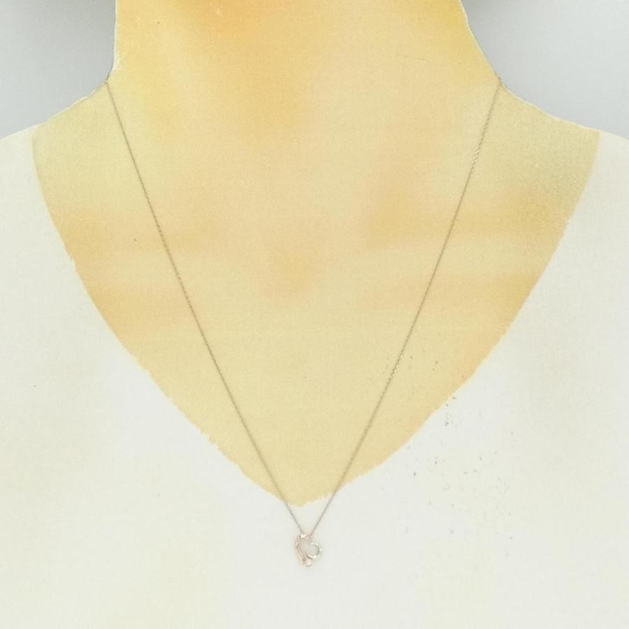 スタージュエリー ハート ダイヤモンド ネックレス 0.01CT : KOMEHYO 