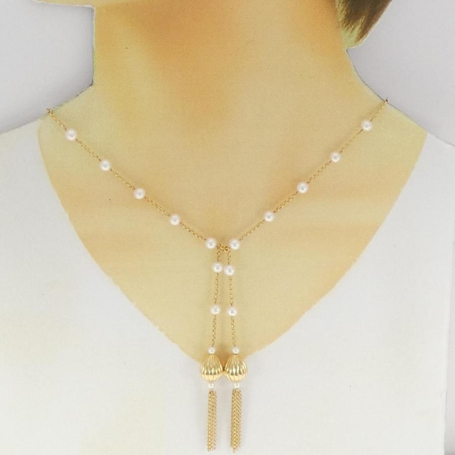 K18YG 淡水パール ネックレス : KOMEHYO ONLINESTORE Yahoo!店 - 通販