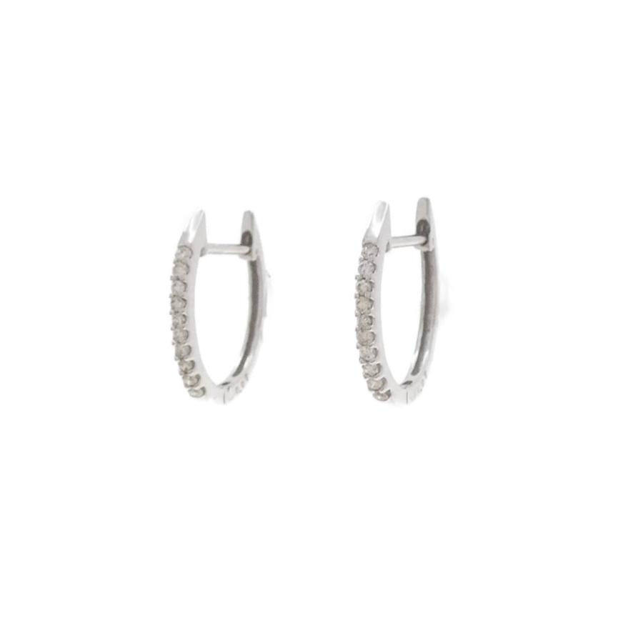K18WG ダイヤモンド ピアス 0.14CT : KOMEHYO ONLINESTORE Yahoo!店 