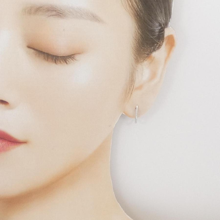 K18WG ダイヤモンド ピアス 0.14CT : KOMEHYO ONLINESTORE Yahoo!店 