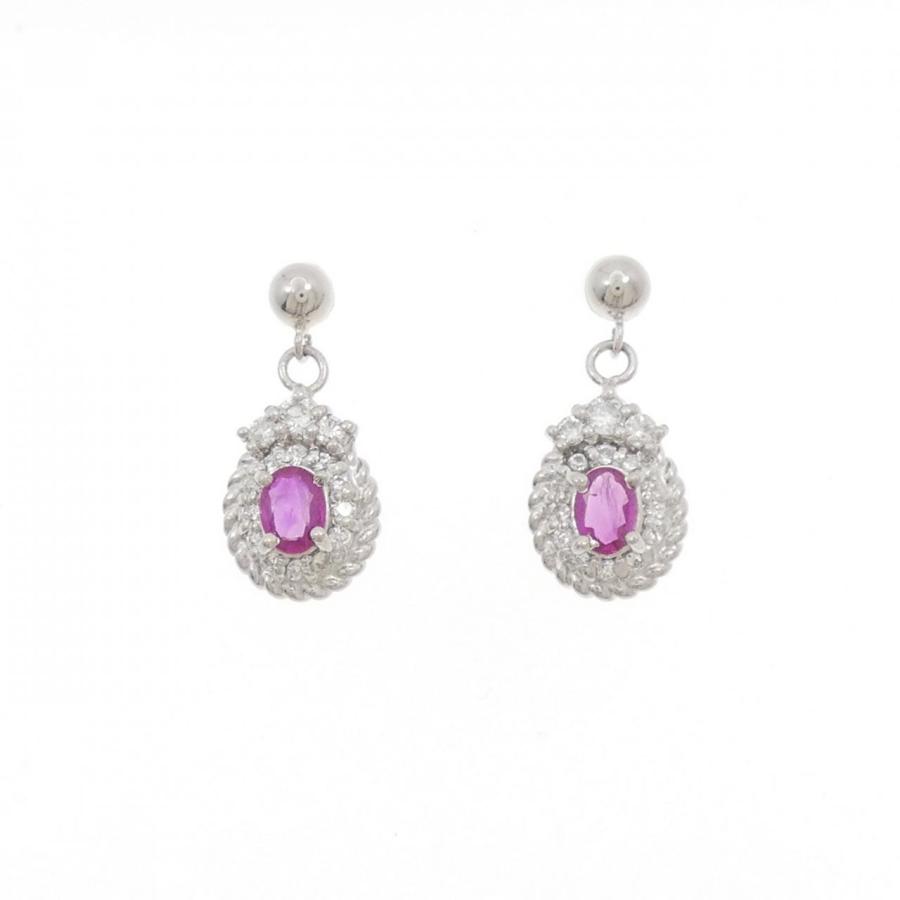 PT900 ルビー ピアス : KOMEHYO ONLINESTORE Yahoo!店 - 通販 - Yahoo