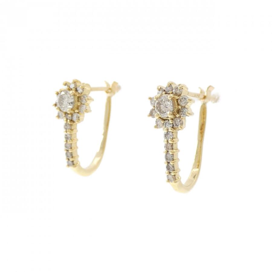 K18YG ダイヤモンド ピアス 0.50CT : KOMEHYO ONLINESTORE Yahoo!店 