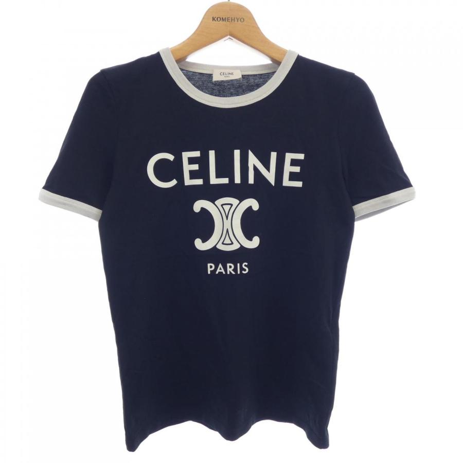 セリーヌ CELINE PARIS Tシャツ トリオンフ TRIOMPHE 2X872671Q T