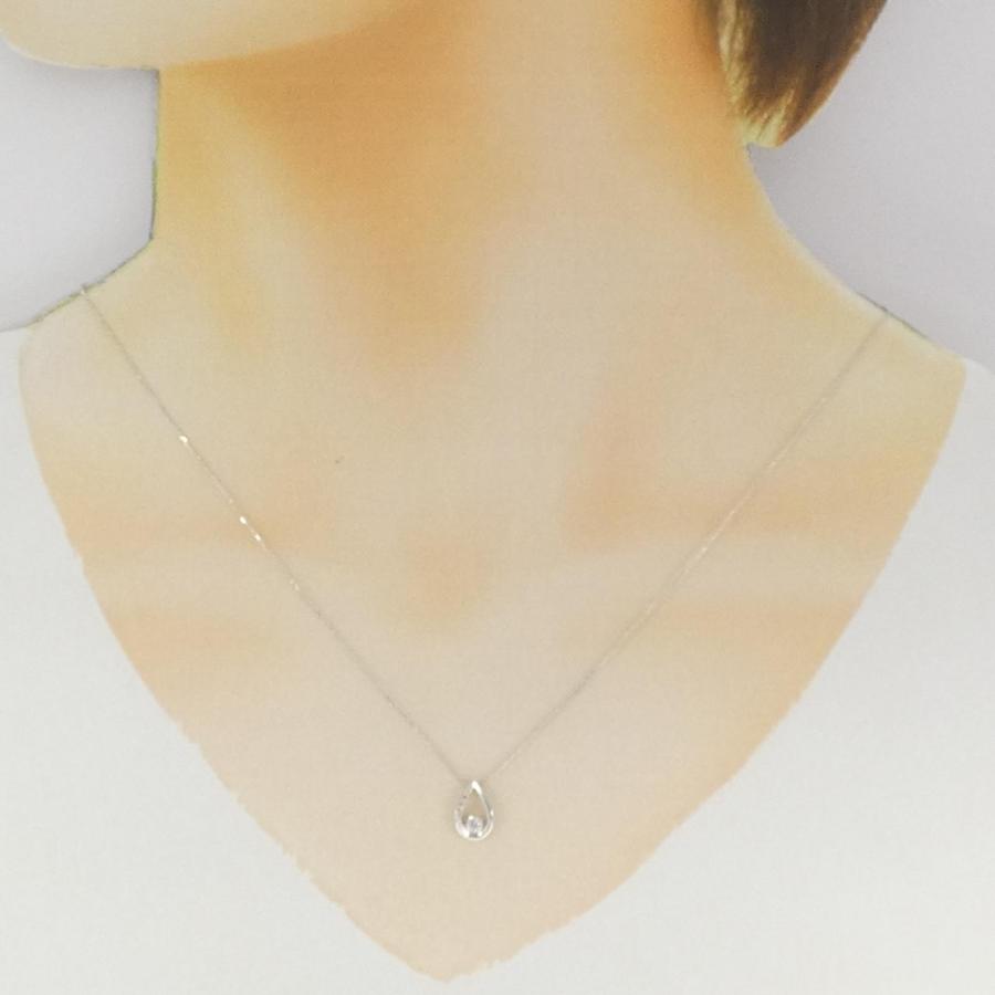 K10WG ダイヤモンド ネックレス : KOMEHYO ONLINESTORE Yahoo!店