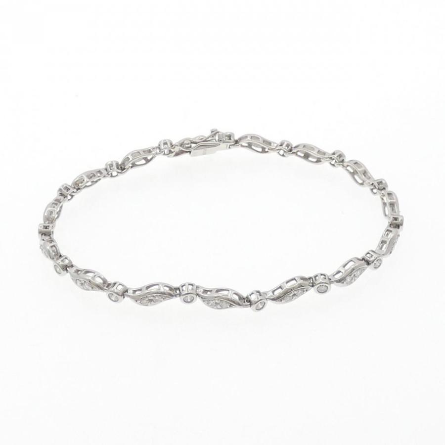 PT850 ダイヤモンド ブレスレット 1.00CT : KOMEHYO ONLINESTORE Yahoo