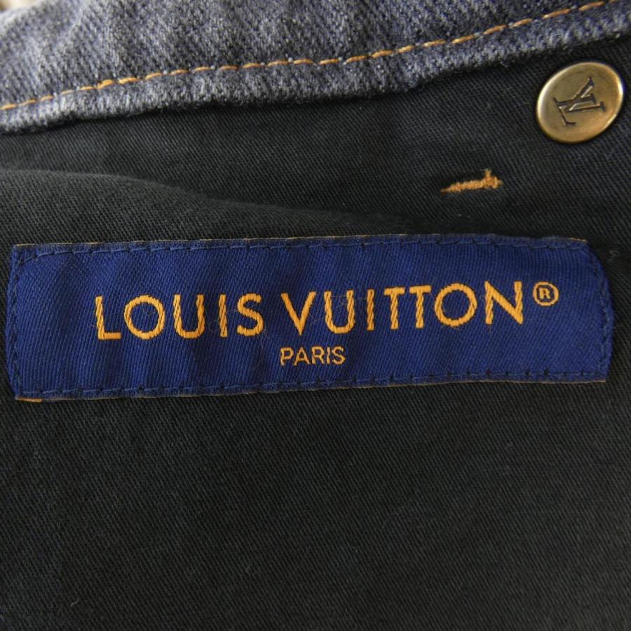 ルイヴィトン LOUIS VUITTON モノグラムフラワーデニムパンツ