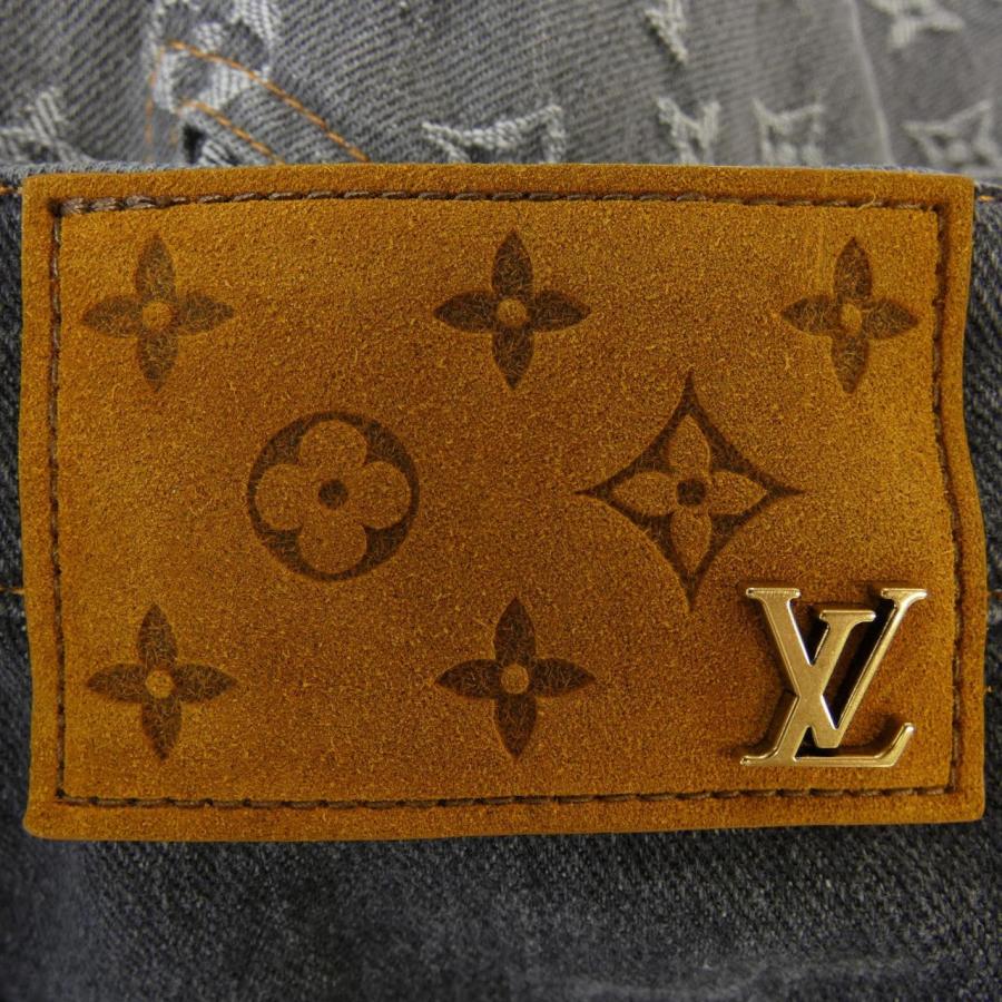 ルイヴィトン LOUIS VUITTON モノグラムフラワーデニムパンツ