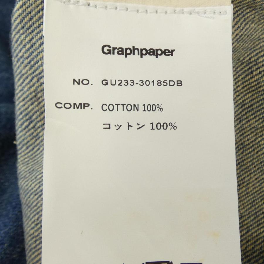 グラフペーパー Graphpaper GU233-30185DB デニムジャケット : KOMEHYO